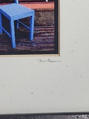 Jim Nilsen Photography #66 Print Queridore Blue Chair..?? Cool Picture In 8×10