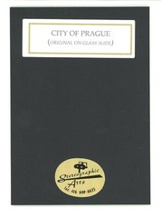 City Of Prague Czech Republic Bohemia 3-d Photo Reprint Stereographic Arts 5×7