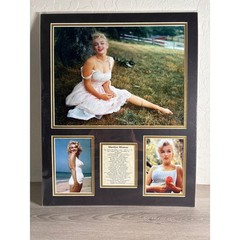 Marilyn Monroe Photos Matted Cardboard Collectable 16″x20″ (Non Framed)