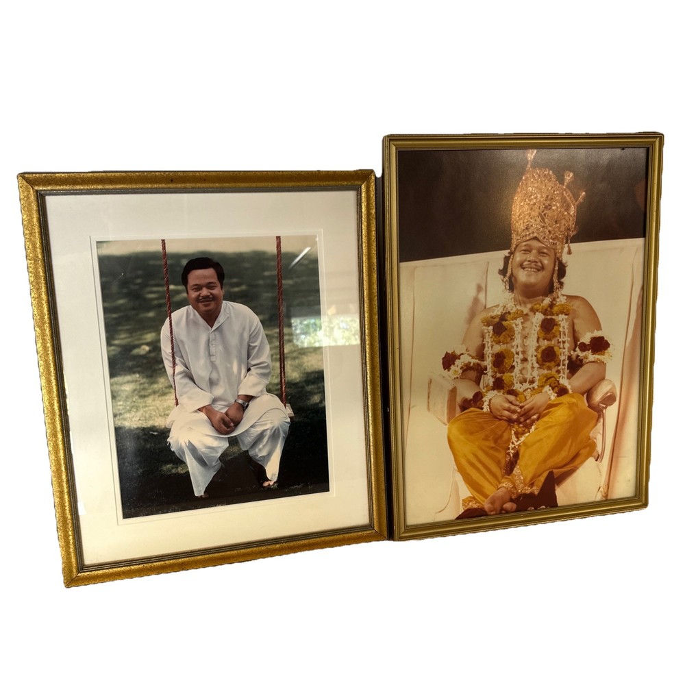GURU MAHARAJI Framed PHOTO PREM RAWAT 70s