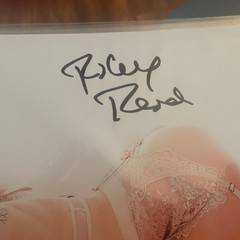 Riley Reid Autographed 8×10 Photo Pornstar Adult Model COA TTM Plus Riley Card