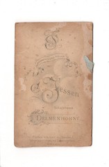 CDV Photo Cute Little Boy – Delmenhorst around 1890