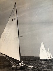 3 Large Vtg Professional Black & White Photo Sailboats Windmill Lobster Shacks