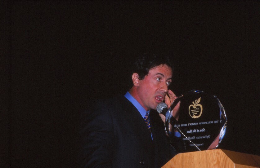 Slide Sylvester Stallone Celebrity Photo Agency 1997 KB Format Photographer P10-6-1-1