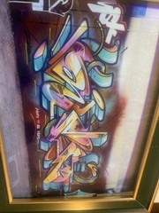graffiti Art High Gloss Photograph By RIME MSK SIGNED Lmtd @100 Framed!