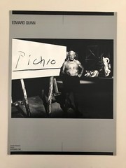 EDWARD QUINN,’PABLO PICASSO,PICHIO’ RARE AUTHENTIC 1985 EXHIBITION ART PRINT