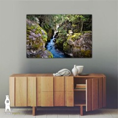 Avalanche Gorge – Glacier National Park, Montana Nature Photography Prints