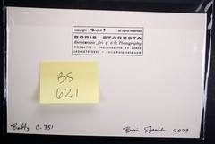Boris Starosta 3D Stereoview – Betty C 351 – nude model signed 2009