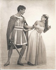 Hendrickson Hand Tinted Photograph 7.75×9.75 Gladiator Hey I Like Your Dress R96
