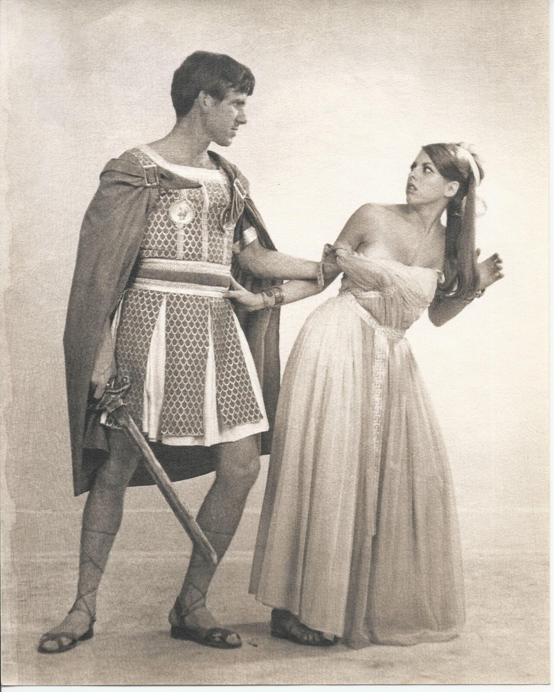 Hendrickson Hand Tinted Photograph 7.75×9.75 Gladiator Hey I Like Your Dress R96