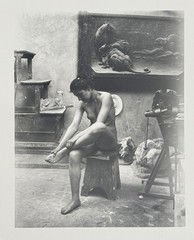Heinrich Zille, Thorn Extractor Pose, Photograph from Estate, 1999