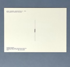 JFK Photo Art Print Card By Arnold Newman Fotofolio 4.25”x6” Washington DC 1953