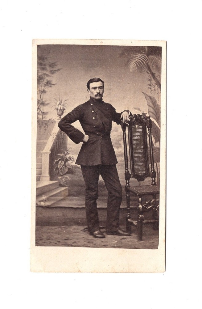 CDV Foto Französischer Soldat – 1860er