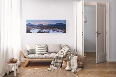 Sunset Nature Photography Panoramic Glacier National Park Signed Artist Proof