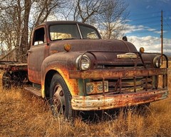 Fine Art Photography, Color print, 8×10, 49 Chevrolet Truck