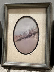 Vtg Barry Gamow Beach Photographs 4 Matted Framed 8” X 6” c1960s – 1980s Signed