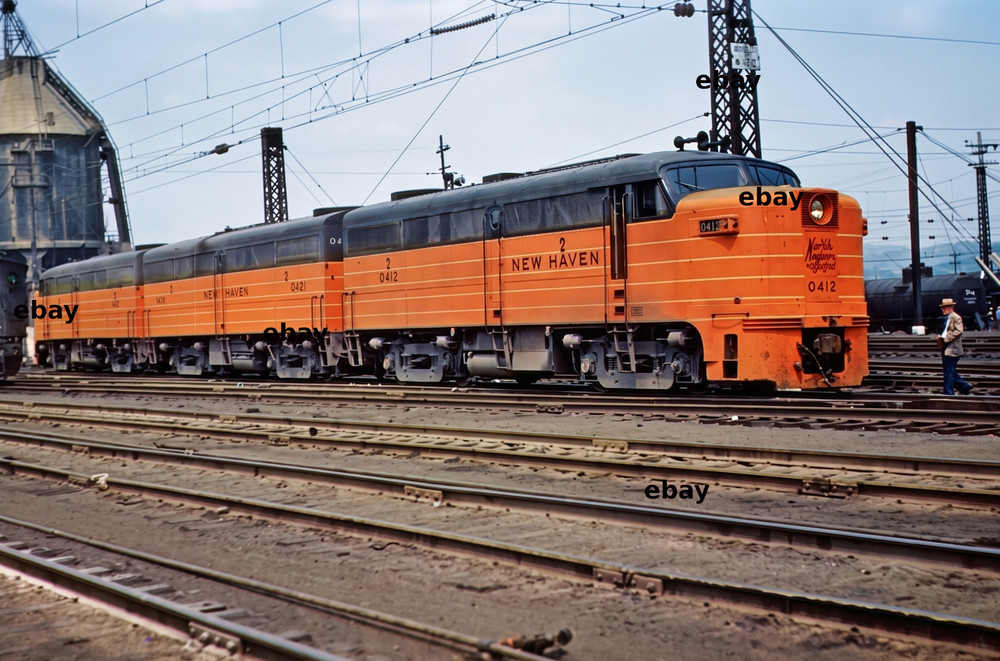 Photo Art Print New Haven Alco FA-1 and FB-1 at Cedar Hill Engine Terminal 1949