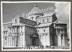 Photo Pisa Italy 1950s Cathedral Back Apse Architecture Detail