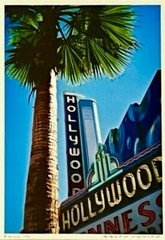 Color Art photograph Hollywood neon signs, Ralph Fowler, 2002, California12x15