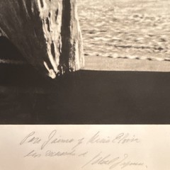 Gabriel Figueroa 1989 Signed Black & White Art Photograph Beach Figures Original