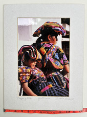 Christine Dellosso Art Photography Guatemala Travel Mujer y Nina 12 x 16 Matted