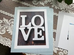 Art Photos on Card Stock. 8×10 ready to frame. Lot of 8 pieces, various themes.