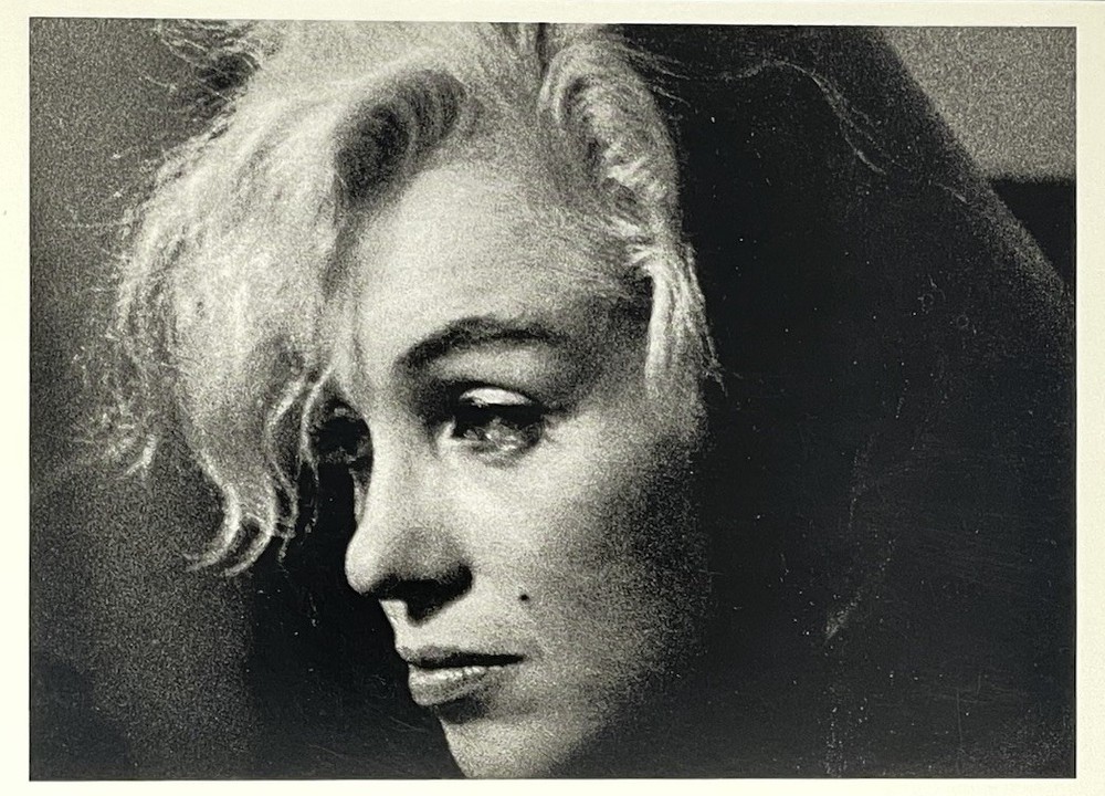 Marilyn Monroe Art Print Card Photo By Arnold Newman Fotofolio 4.25”x6”
