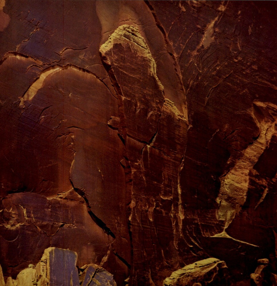 1962 Eliot Porter Glen Canyon Navajo Sandstone Cliff Wall Art Photo Gravure
