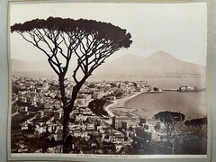 2 Album Photo by Giacomo Brogi circa 1870 Naples Napoli Italy 25x19cm (21+22)