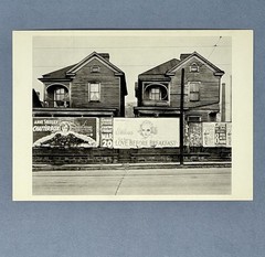 Walker Evans Art Print Card Billboards & Frame Houses Atlanta GA 4”x6” Fotofolio
