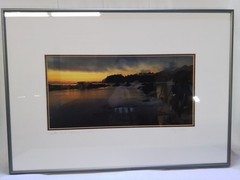 “Nootka Sound: Joy Rising, Sun Setting” Framed Photograph by Gary Carlson