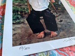 TWO! Dick Brown Photographs Amish children Signed & Numbered, Unframed