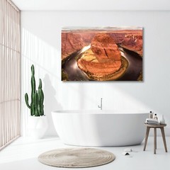 Horseshoe Bend Photography, Arizona Wall Art Decor, Sunset at Horseshoe Bend
