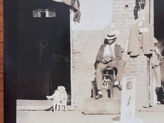 WALKER EVANS Original Silver Gelatin “Sidewalk scene in Selma, Alabama” 1935