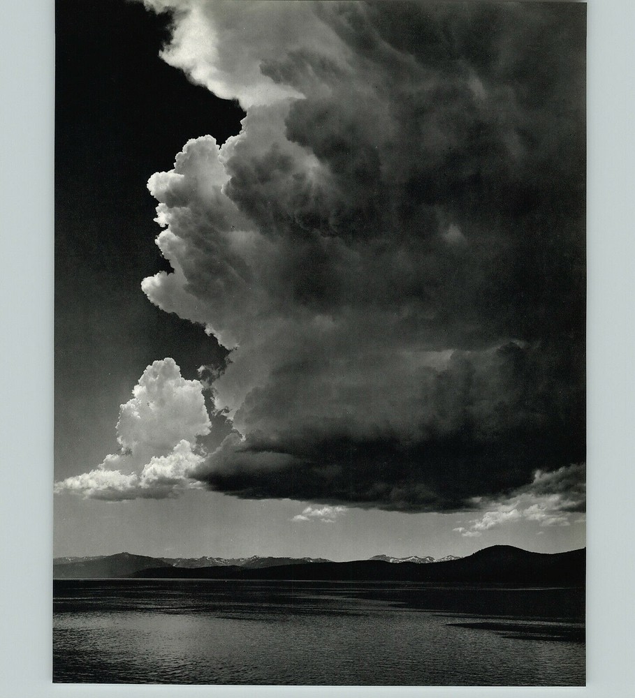 1936 1963 Ansel Adams Thundercloud Lake Tahoe Art Photo 16X20