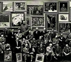 Art Students League 1950 Art Print Card Photo By Arnold Newman Fotofolio 4”x6”