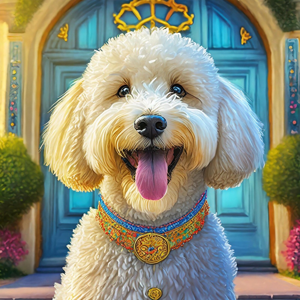 Lux Dog Go AI Digital Art .jpg