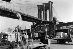 New Photo: Pier 21 at Brooklyn Bridge in 1937, New York City – 6 Sizes!