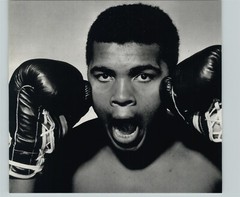 1972 1963 Philippe Halsman Muhammad Ali Boxer Boxing Gloves Art Photo Gravure