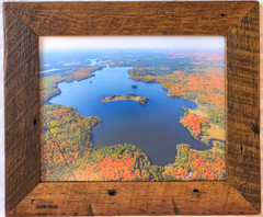 High Lake, Boulder Junction, Wisc. Vilas Co. Overhead Photo. Frame Optional.