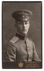 Photograph by J. Grimm, Offenburg, one-year volunteer non-commissioned…