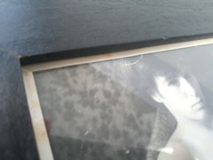 Gay Interest Art 70s BW Photo Shirtless “Boy With Shawl” Starr Ockenga Framed