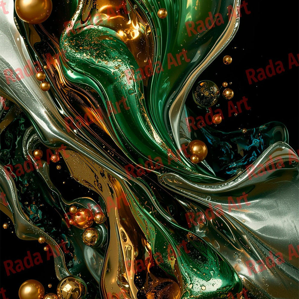 Green Abstract Printing Art Background Mobile Digital Image Picture Wallpaper