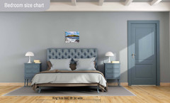 Beacon of Beauty: Nubble Lighthouse Cape Neddick Maine Metal Canvas Wall Art