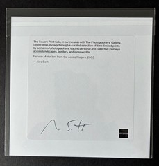 Magnum Square Print by Alec Soth: Fairway Motor Inn, from “Niagara” (Signed)