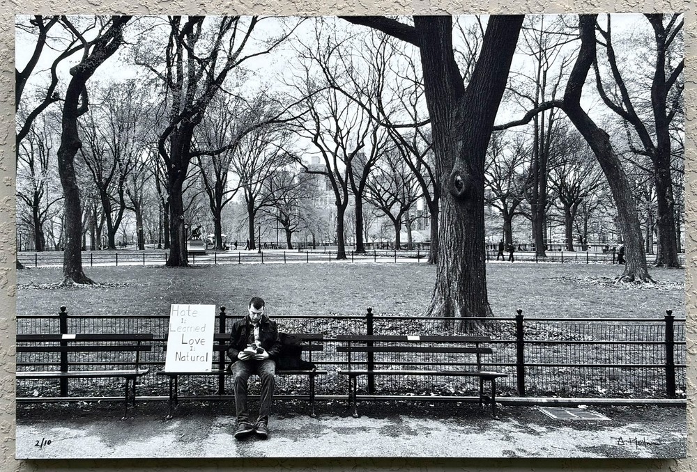 Albert Mollinea “Love is Natural” Fine Art Photo 2/10 — Central Park 2016