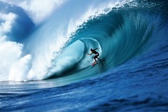 Shane Dorian at Teahupo’o 12×18″ Acrylic Face Mount Print (Beautiful Print)