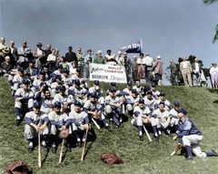 1955-dodgers-1 8×10 Colorized Print-FREE SHIPPING