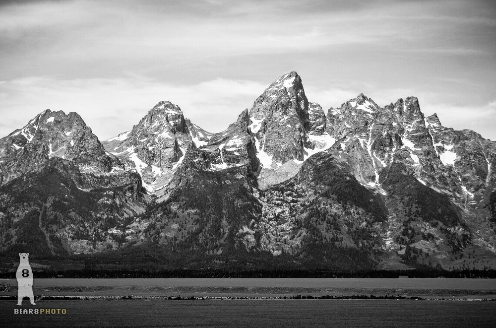 Grand Teton National Park, Black and White Landscape Photography Fine Art Prints