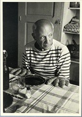 Pablo Picasso 1952 Fotofolio Art Print Card Photo By Robert Doisneau 4.25”x6”